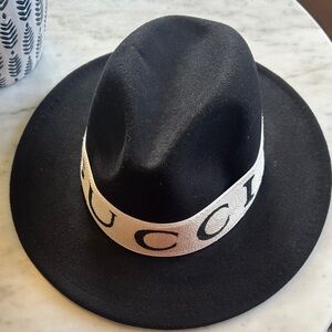 Black Hat with White Band